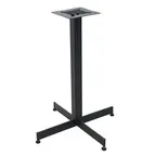 image of BFM Seating BXS-2424T Metal Jaxon Table Base