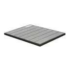 image of BFM Seating PH2430GRTK-BLU Seaside Table Top, 24" X 30", Rectangular