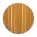 image of BFM Seating PH24RTKSVU Longport Table Top, 24" Dia., Round, Synthetic Teak