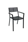 image of BFM Seating SU2811CSBL Daytona Stacking Armchair