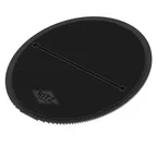 image of Chef Revival RZS685PHBK8 Pot Holder, 9" x 8" Oval Silicone, Black, Heat Resistant up to 685°F