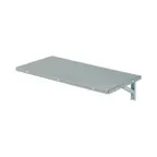 image of Cadco TS-GG2 Tray Slide for CBC-GG-2/ B2 Carts, Stainless. 32"W x 14"D. Flips up & Locks for Use