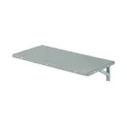 image of Cadco TS-GG4 Tray Slide for CBC-GG-4/ B4 Carts, Stainless. 53.5"W x 14"D. Flips up & Locks for Use