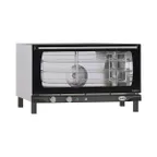 image of Cadco XAF-183 Full Size Countertop Electric Convection Oven w/ 3 Shelf, Manual Controls, 208/240V