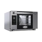 image of Cadco XAFT-03HS-GD Half Size Electric Countertop Convection Oven, 3 Shelf, GO Digital Control, 120V