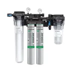 image of Everpure EV933042 High Flow CSR Twin-MC2 Water Filtration System w/ 0.2 Micron and 3.34 GPM, 18,000 Gallons