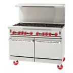image of American Range ARGF-8-DSB Gas 48" Restaurant Range