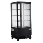 image of DoughXpress DXP-RCD01 Case, 13"-18" W, 1 Hinged Glass Door, 3 Shelves, 32-54°F, 180W/110V R290