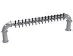 image of Krowne KPTP-16S Tap Tower, 69" Countertop, 2-Column Dispenser, Steel, Glycol Cooled, 16 Faucets