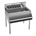 image of Krowne KR24-MS32L-10 Bottle Well Bin Underbar Ice Bin/Cocktail Station