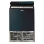 image of Perlick FR24RT-BS-STK Glass Froster, 24", 4.2 cu.ft, Black Sliding Door, Electric, -10°F to 10°F