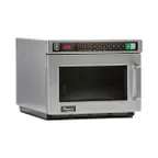 image of Amana HDC12A2 1200W Heavy Duty Commercial Microwave Oven, 0.6 Cu. Ft., Push Button, 120V