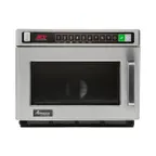 image of Amana HDC212 2100W Heavy Duty Commercial Microwave Oven, 0.6 Cu. Ft., 208/240V