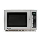 image of Amana RFS18TS 1800W Medium Duty Commercial Microwave Oven, 1.2 Cu. Ft., Push Button, 208/240V