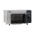 image of Amana RMS10DSA 1000W Low Volume Commercial Microwave Oven, 0.8 Cu. Ft., Dial Control, 120V