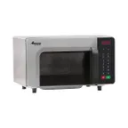 image of Amana RMS10TSA 1000W Low Volume Commercial Microwave Oven, 0.8 Cu. Ft., Touchpad, 120V