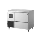 image of Hoshizaki FM-150KE-50 Flake Ice Maker with Bin 940mm Steel 150 kg/24h 57kg Bin 0.64kW 220V R-404A