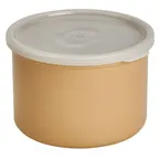 image of Cambro CP15133 - 1.5 Qt Salad Crock, 6-5/8" Dia x 4-5/16" H, Beige Polypropylene, NSF