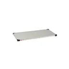 image of Metro 2448FS Super Erecta Solid Shelf, 48"W x 24"D, Stainless Steel, NSF