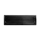 image of Thunder Group PLPA7120LCBK Food Pan Cover, 1/2 Size Long, Solid, Polycarbonate, Black