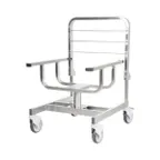 image of Robot Coupe 49066 Stainless Steel Trolley / Pan Cart holds (3) GN 1/1