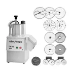 image of Robot Coupe CL50EUREST Continuous Feed Food Processor, 9 Discs Included, 1 1/2 hp