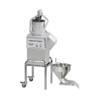 image of Robot Coupe CL55E2FEEDHEADS Continuous Feed Food Processor with 2 Discs and 2 1/2 hp, 2645 lbs/hr