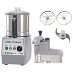 image of Robot Coupe R402A Combination Food Processor, 4.5 L Stainless Steel Bowl, 2 hp, 2-Speed, 600 & 1800 RPM