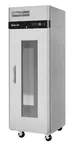image of Turbo Air M3R24-1-G-N-TS 1-Section Reach-In Refrigerator with Glass Window, 23 cu. ft., Stainless Steel