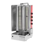 image of BakeMax BMDN1522R4 Gas Vertical Broiler (Gyro)