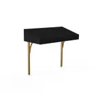 image of Steelite MGCIAM03XBBX Modular Canopy Buffet Table, 71" x 33.5" x 61"H, Stainless Steel, Brushed Brass Finish