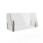 image of Steelite Buffet Table with 71 Inch Width, High-Gloss Finish, and Modular Design, 2 End Panels, Accommodates Large Gatherings, Commercial Grade,  MGCIAN08, 35.5H x 71W x 28D inches