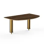 image of Steelite MGCIAY01WBXX 29"W x 19"D x 12.5"H Buffet Side Shelf, Bengali Mango Wood BHP Laminate Top
