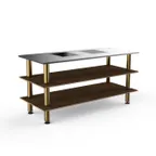 image of Steelite MGCMLD01WBXF 71 Buffet Table, 29 Depth, 35 Height, laminated wood top