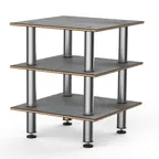 image of Steelite MGCMLX03GSXF 3-Tier Buffet Serving Station, 29x29, 35H, Grey Slate BHP Laminate Top