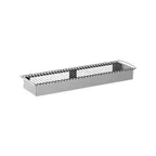 image of Steelite MGSADDSS1201 Modular Buffet Table, 52" Wide, 14" Deep, 6" High, Stainless Steel