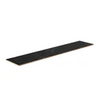 image of Steelite MGSCLSHB0201 Modular Classic Buffet Shelf, 71" x 14-1/2", Nero Marquina Marble BHP Laminate Top