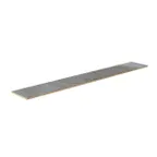 image of Steelite MGSCLSHG0501 Modular Classic Bar Shelf, 80" x 12", Grey Slate BHP Laminate, Bamboo Core Top