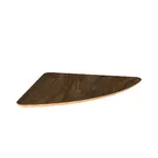 image of Steelite MGSCLSHW0601 17" Triangle Buffet Table, Bengali Mango Wood BHP Laminate Top