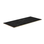 image of Steelite MGSCTBHB0201 Mogogo Buffet Table, 47" x 21", Rectangular, Nero Marquina Marble BHP Laminate Top