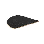 image of Steelite MGSCTPHB0501 Mogogo Buffet Solutions Modular Classic Corner Panel, 29x29-3/4, Nero Marquina Marble BHP Laminate Top
