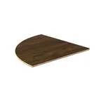 image of Steelite MGSCTPHW0501 Classic Corner Buffet Table, 29-3/4" x 29-3/4", Bengali Mango Wood BHP Laminate Top