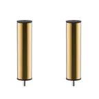 image of Steelite MGSLEGBR0801 12" Modular Buffet Support Segment, Stainless Steel, Brushed Brass Finish, Sold per Set