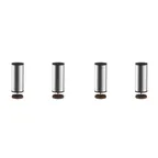image of Steelite MGSLEGSS1401 Modular Buffet Table Segments, 5"H, Stainless Steel Legs, Set