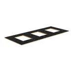 image of Steelite MGSSTPHB1001 Mogogo Buffet Table, Large, Grey Slate BHP Laminate, Bamboo Core Top