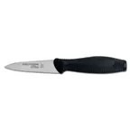 image of Dexter DEX-40003 Paring Knife, 3" Spear‑Point Blade, Black Handle, Stainless Steel, Made in USA