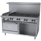image of Garland US Range G60-8G12CS Gas 60" Restaurant Range