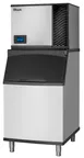 image of True TCIM-530-FA1-A Cube‑Style Ice Maker, 22"W×24"D×27"H, 560 lb/24h Air‑Cooled 4.3" Display Guard