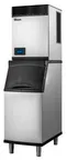 image of True TCIM-822-FA2-A Ice Maker Head, Cube, 22"W×24"D×22"H, 830 lb/24 hr, 4.3" Touch Display, Aluminum