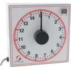 image of AllPoints 1511032 Timer – 15‑Minute Countdown/Count‑Up, 120V 60Hz, Buzzer, Gralab #255